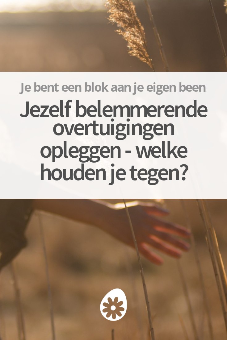 Jezelf Belemmerende Overtuigingen Opleggen- Deze Techniek Helpt!