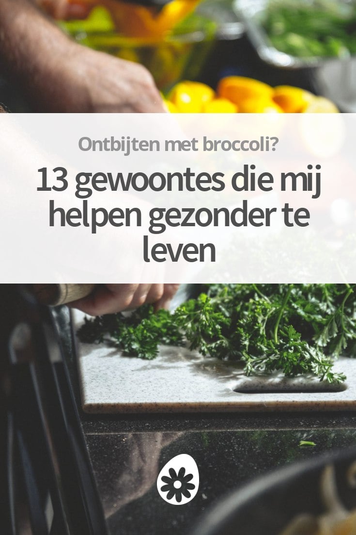 13 Gewoontes Die Mij Helpen Gezonder Te Leven | SoChicken