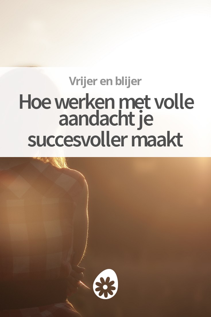 Hoe Werken Met Volle Aandacht Je Succesvoller Maakt | SoChicken