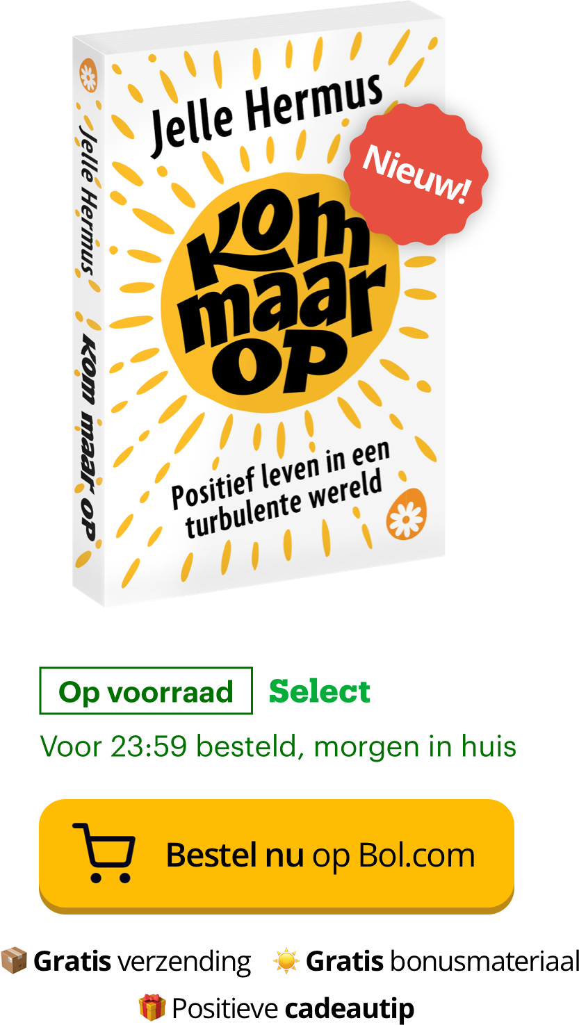 Jelle Hermus boek - kom maar op